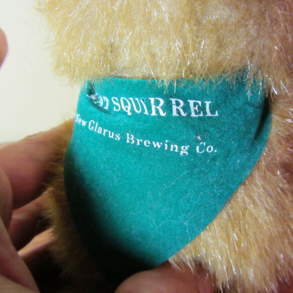 plush curto toy fat squirrel new glarus brewing co NWT discontinued (W4156) - Picture 5 of 10